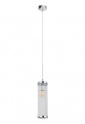 Подвесной светильник Crystal Lux TADEO SP1 D100 CHROME/TRANSPARENTE