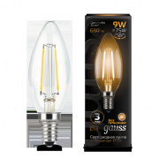 Лампа Gauss LED Filament Candle E14 9W 2700К 103801109